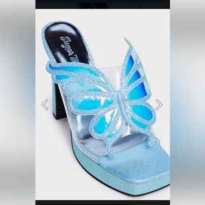 Butterfly heels